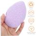 FRCOLOR 4pcs Facial Cleansing Sponges - Exfoliating Makeup Remover Wipes for Deep Cleaning - Purple Esponjas para Maquillaje - Buy Online on GoSupps.com