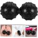 Clispeed 2ST Yoga Balls & Peanut Massage Balls - Black Trigger Point Roller for Deep Tissue Relief - Buy Online on GoSupps.com