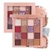 Eye Shadow Pallets for Women - Makeup Pallet Red Eyeshadow 16 Colors - Long Lasting Highly Pigmented Makeup Palettes Red Eye Shadow Matte Shimmer Women Girls Kagrote