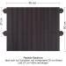 Zamboo XXL Sun Protection Car Curtain - UV & Heat Shield for Babies - Dark Gray 68x50 cm - Perfect for Large Side Windows - Buy Online on GoSupps.com