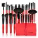 Makeup Brushes Set Professional from an Array of Eyeshadow Foundation Brushes to a Concealer Brush to Eyelash and Blusher Brushes 32 Pcs soft Make up Brush Kit, These Vegan and Cruelty-free Brushes have Soft Synthetic Bristles that Work Perfectly with any