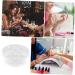 Ipetboom Glass Nail Cups nail dish bowl plate cup Manicure tools nail art liquid holder Accessories Japanese-style glass nail vertical stripes diamond wash pen Pen wash cup Acrylic - Buy Online on GoSupps.com