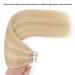 Buy Amazing Beauty Hair Tape In Extensions - Blonde Remy Human Hair Invisible Seamless 40 cm (P18-613) | International Shipping - Buy Online on GoSupps.com