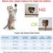 Ycozy XL 4-Way Locking Cat Door for Interior/Exterior Doors - Weatherproof Flap for Kittens & Dogs | Easy Install on Door/Wall/Window - 9.0 x 7.9 (Brown) - Buy Online on GoSupps.com