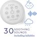 Yogasleep Duet White Noise Sound Machine - 30 Natural Sounds, Bluetooth Speaker for Office, Travel, and Sleep Aid for Adults & Baby - Buy Online on GoSupps.com