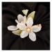 Elegant white flower hair clip for women decorative hair clips in the appearance of white magnolia flowers small hair accessories for prom and wedding