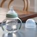 BEABA 2-in-1 Baby Bottle to Training Sippy Cup 7 oz (Sage) - Spill Proof, Baby Bottle Nipple and Soft Silicone Sippy Spout for Toddlers - Buy Online on GoSupps.com