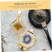 minkissy Perfume bottle essential oil bottle container por 4 oz vial mini refillable bottle terrarium glass containers Cosmetic Bottle Egypt travel dining Travel Blue 12x6cm - Buy Online on GoSupps.com