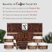 NutriGlow NATURAL'S Raw Irish Coffee Facial Kit For Deep Exfoliation Pore Cleanser Hydrate Skin Acne Treatment With Cocoa butter with Oatmeal 9.17 Oz - Buy Online on GoSupps.com