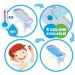 Inkee Surprise Football Bath Ball | Fun Children's Toy with Suction Cup Player | Popcorn Fragrance | 1 Pack Dermatologically Tested - Buy Online on GoSupps.com