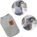 Yaodhaod Dog Shirt for Small Dogs & Cats - Blue & Gray Cotton Apparel (2 Pack XXL for Akita & Pomeranian) - Buy Online on GoSupps.com