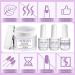 Buy Saviland All-in-One Assembly Gel for Nail Extensions | 60g Clear Builder & 15ml 5-in-1 Base | Strong Nail Art & Repair Gel - International Shipping - Buy Online on GoSupps.com