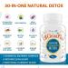 31-in-ONE Detox & Liver Cleanser - Fast Full Body Detox Natural Herbal Formula Immune & Mood Support 60 Capsules Made in USA - Buy Online on GoSupps.com
