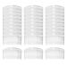 Cinaci 30 Pack 3 Inch White Clear Plastic French Hair Side Combs Wedding Bridal Veil Comb Fine Hair Slide Hair Clips Small Clear Barrettes Bun Holder with 23 Teeth DIY Headpieces Accessories for Women 30 Pack Clear Plast...