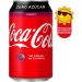 Coca Cola Zero Cherry Cans 330ml - Refreshing Cherry Flavored Soda - Buy Online on GoSupps.com