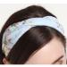 Dreshow 4-Piece Women's Elastic Flower Printed Headband Set - 1950s Vintage Cotton Knitted Twisted Soft Turban - Pink Green Blue Navy - International Shipping Available - Buy Online on GoSupps.com