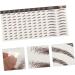 Beavorty 36 Sheets waterproof eyebrow stickers beauty tools Eyebrow Grooming Shaping Sticker cosmetic 3d set - Buy Online on GoSupps.com