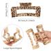 6 Pack Leopard Print Large Rectangle Hair Claw Clips - 4.1 Inch Tortoise Big French Claw Clips for Thick and Thin Hair - Non-Slip Strong Hold Jaw Clips for Women Girls - Buy Online on GoSupps.com