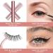 Magnetic Eyelashes with Eyeliner Kit | 5 Pairs Reusable & Waterproof | 3D Natural Look | Easy to Apply | No Glue Needed - Buy Online on GoSupps.com