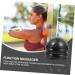 Lurrose Massage Ball - Hand Massage Device for Deep Tissue Relief | Multifunctional Fitness Accessory | 6.5x6.1cm Black Yoga Rollerball - Buy Online on GoSupps.com