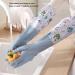 Household Gloves 1 Pair Cleaning Cute Panda Pattern Dishwashing Waterproof Plush Housework for Home Kitchen Autumn Blue M - Buy Online on GoSupps.com