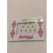 Stylish Designer Bindis for Forehead Gold & Silver Tikki Stickers | Round 3 Dot Stone Bindi for Women (CM-Bindi-14 - Buy Online on GoSupps.com