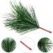 LUOZZY 30 Pcs Realistic Ornaments Versatile Simulated Pine Branches (Green) - Buy Online on GoSupps.com