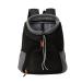 Dog Carrier Backpack for Small Medium Sized Dogs Rucksack Skylight Design Lightweight Breathable Material Built-in Safeguard Buckle for Hiking Cycling 31 cm L x 22 cm W x 32 cm H Black
