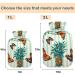 Naanle Streak Butterfly Pineapple Water Bottle - 1L Transparent Hot Water Bottle for Pain Relief & Therapy | International Shipping - Buy Online on GoSupps.com