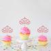 Ercadio 12 Pack Pink Crown Cupcake Toppers Prince and Princes Royal Crown Pearl Cupcake Picks King Queen Crown Cupcake Decors for Prince Theme Baby Shower Party Decoration Supplies Pink 3 Crown Pink 3 - Buy Online on GoSupps.com