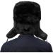 YXCFEWD Trapper Hat Winter Russian Hat - 100% Rabbit Fur Aviator Earflap Windproof Black XL - Buy Online on GoSupps.com
