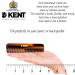 Kent Men's Hair Pocket Combs Set - Tortoise 81T X-Small - Fine and Coarse Toothed - Handmade in England - Grooming Kit for Hair, Beard, Mustache - Travel and Home Care - Buy Online on GoSupps.com