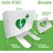 Livingtek Metal Wall Bracket for AED/DAE - Includes Fastening Screws Defibrillator Symbol & Extra Sticker - Easy Installation Lightweight 220g - Buy Online on GoSupps.com