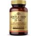 Gentle Iron 25mg 90 Vegetable Capsules - Energy Normal Red Blood Cell Production - Gentle on The Stomach - Non-GMO Vegan Gluten Free Dairy Free Kosher Halal - 90 Servings