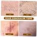 SHERCHPRY Patchs Correcteurs Maquillage Waterproof 10 Pcs Taille Moyenne Couleur Peau Fonc e 4 Camouflage Cicatrices et Tatouages Corps Voyage - Buy Online on GoSupps.com