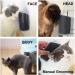 3.0 Soft Cats Brush Cat Massage Corner Self-Groomer & Cat Toys with Catnip | 4 Pack Gray for Happy Cats - Buy Online on GoSupps.com