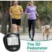 Wowlela 3D Pedometer - Accurate Step Tracking Clip-On Design Digital Target Monitor for Seniors & Kids - Buy Online on GoSupps.com