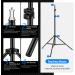 Neewer Photography Light Stand 3-6.6ft Adjustable Tripod for Reflectors, Softboxes, Lights, Umbrellas - 17.6lb Load Capacity - Buy Online on GoSupps.com