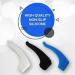Buy Sports World Vision Non-Slip Glasses Holders - 2 Pairs for Safety Glasses Sunglasses & Reading Glasses - White - Buy Online on GoSupps.com