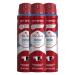 Old Spice Men's High Endurance Anti-Perspirant and Deodorant Invisible Dry Spray for Men Fresh Scent 4.3 oz (Pack of 3)