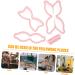 HOMSFOU 1 Set Bow Mold Plastic Bowknot Biscuit Holiday Cookie Routers for Woodworking Router Templates for Woodworking Router Woodworking Bowknot Cookie Cutters Pudding Cake 12X6X1.5cm Pink - Buy Online on GoSupps.com