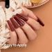Beetles Dark Red Wine Gel Polish 15mL - Burgundy Christmas Nail Art for UV LED Lamp - Soak Off Manicure Salon Quality - Buy Online on GoSupps.com