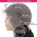 18 Inch Water Wave HD Lace Front Wig for Black Women - 180% Density Brazilian Virgin Human Hair - Pre Plucked with Baby Hair - Glueless Frontal Wig - Buy Online on GoSupps.com