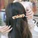 WHAVEL 3PCS Flower Hair Barrettes - French Barrette Clips for Women - Butterfly Fancy Clips - Large Barrettes for Thick/Fine Hair (Gold) - Buy Online on GoSupps.com