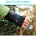 Vive Wrist Brace for Carpal Tunnel & Sports Injuries - Ergonomic Compression Wrap for Men & Women - Removable Splint (Right Black - Buy Online on GoSupps.com