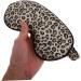 VALICLUD Faux Silk Eye Mask Sleeping Leopard Print Travel Blindfold Soft Satin Blindfold Elastic Band Unisex Night Eyeshadow For Female Men - Buy Online on GoSupps.com