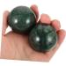 Healeved 4-Piece Jade Fitness Handball Massage Balls - Premium Health Massage Tool for Exercises - Green 4.00x4.00cm - Buy Online on GoSupps.com