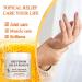Organic Bee Venom Muscle & Joint Cream - Extra Effective Relief for Neck Hands Feet & More | 2 Fl Oz (Pack of 6) - Arnica & Vitamin B6 - Buy Online on GoSupps.com