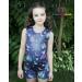 Girls Gymnastics Leotards with Shorts | Sparkle Dance Unitards | Mermaid Active Biketards | Black | 6-7 Years - Buy Online on GoSupps.com