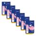 NIVEA Shimmer Lip Care - Pearly Shimmer for Chapped Lips Moisturize All Day 17 Oz Stick Pack of 6 Pearl and Silk Extracts Shea Butter and Jojoba Oil 4.8g (Pack of 6)